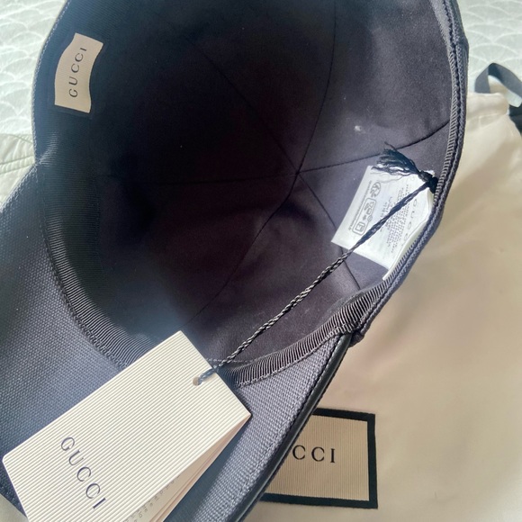 Gucci Interlocking GG Baseball Hat - Black - L
59cm - NWT - Picture 5 of 6